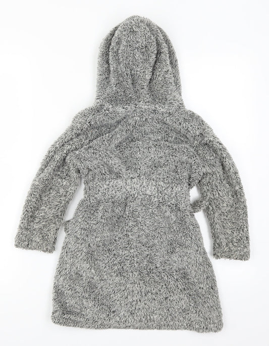 Primark Boys Grey Solid Robe Size 4-5 Years
