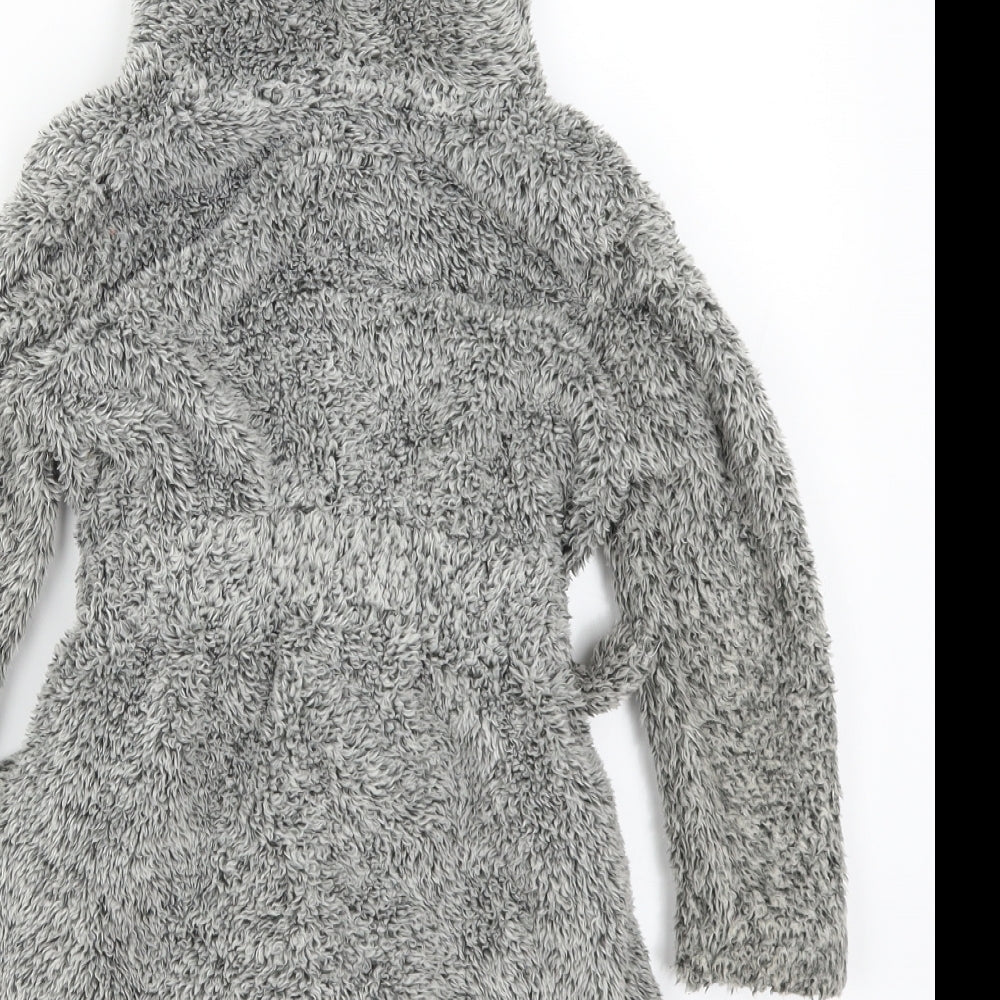 Primark Boys Grey Solid Robe Size 4-5 Years