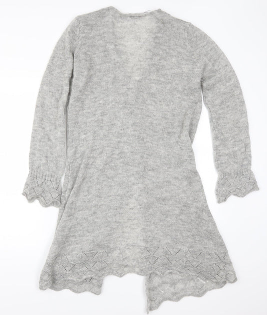 Coccole Womens Grey Cardigan Jumper Size L