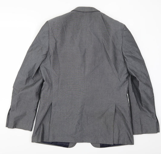 Marks and Spencer Mens Grey Jacket Suit Jacket Size 40