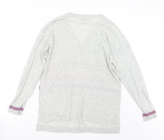 NEXT Womens Grey Knit Pullover Jumper Size 16