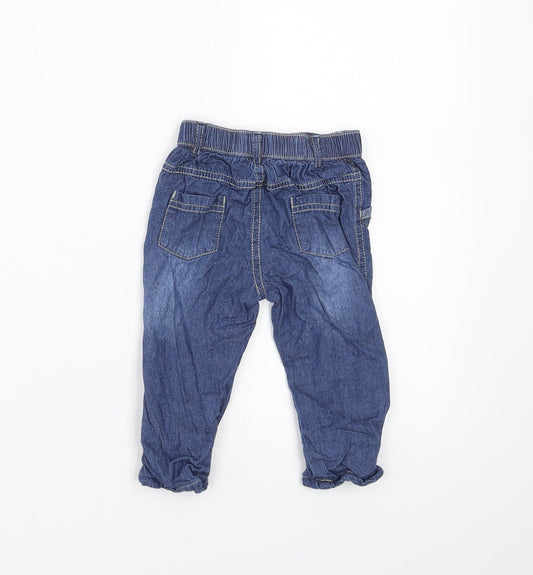George Baby Blue Denim Jeans Size 6-9 Months