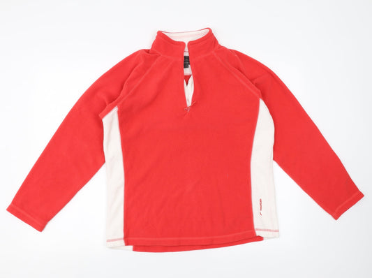 Mountain Life Womens Red   Pullover Jumper Size 12