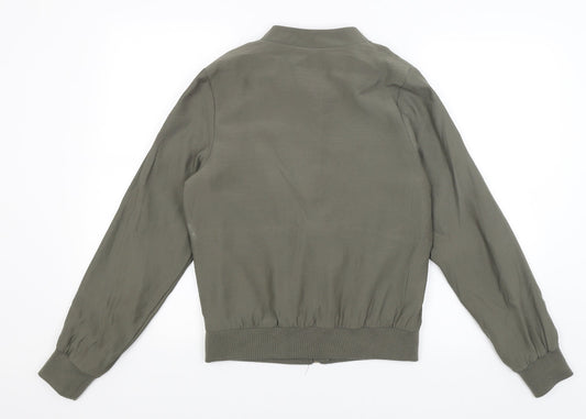 Papaya Womens Green Jacket Size 10