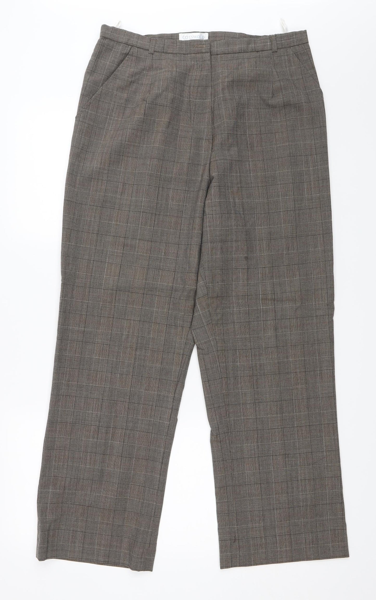 Cotswold Collections Womens Beige Trousers Size 16 L28 in