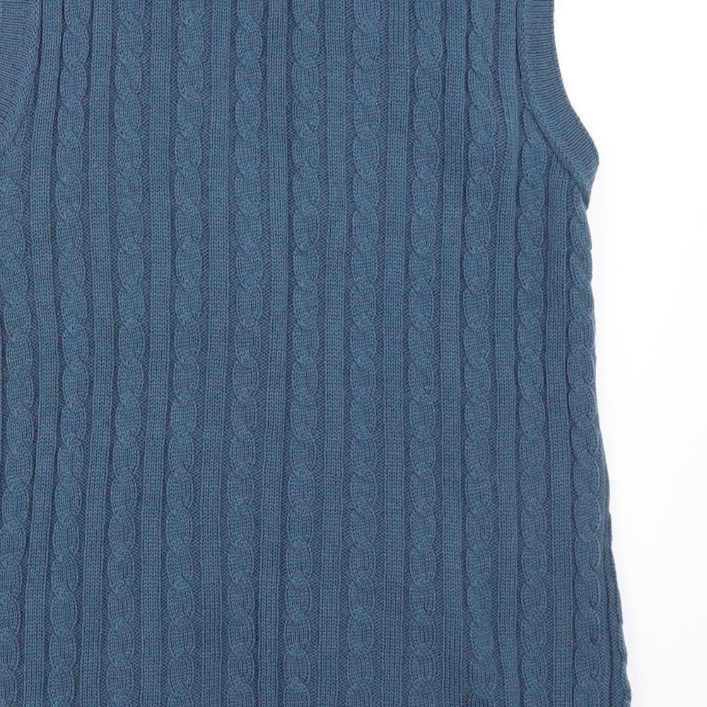 Eastex Womens Blue Cardigan Jumper Size S