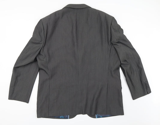 Jacamo Mens Grey Jacket Blazer Size 46