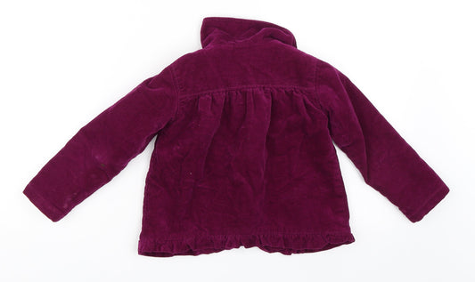 Old Navy Girls Purple Jacket Size 3 Years