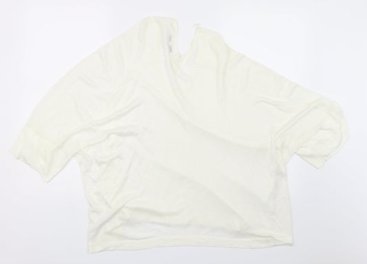 NEXT Womens Ivory Pullover Jumper Size L