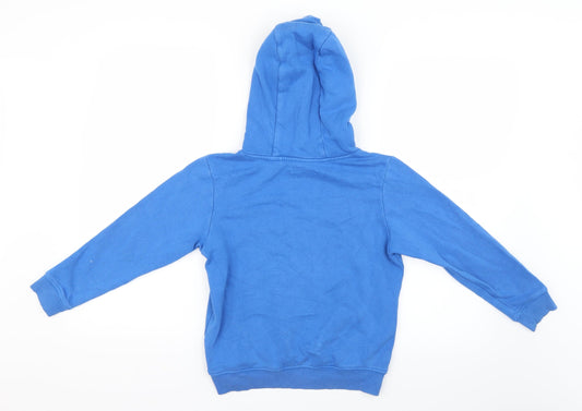 NEXT Boys Blue Pullover Hoodie Size 7 Years