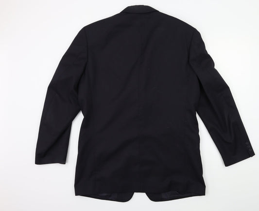 Dewhirst Mens Blue Jacket Suit Jacket Size 42