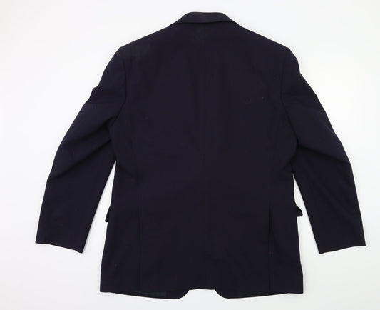 DCC Mens Blue Jacket Suit Jacket Size 42