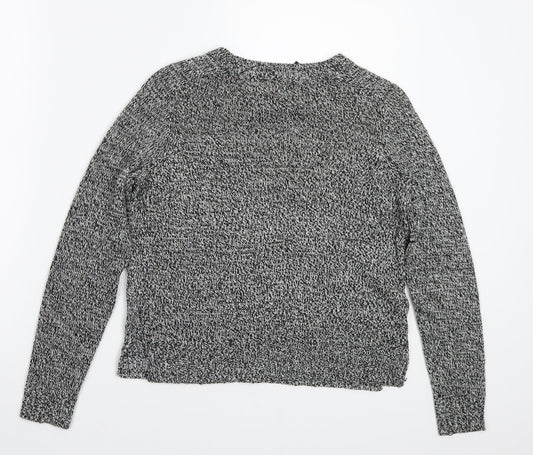 H&M Womens Grey Pullover Jumper Size XS