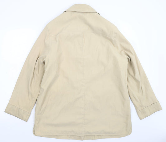 Isle Womens Beige Jacket Coat Size 16