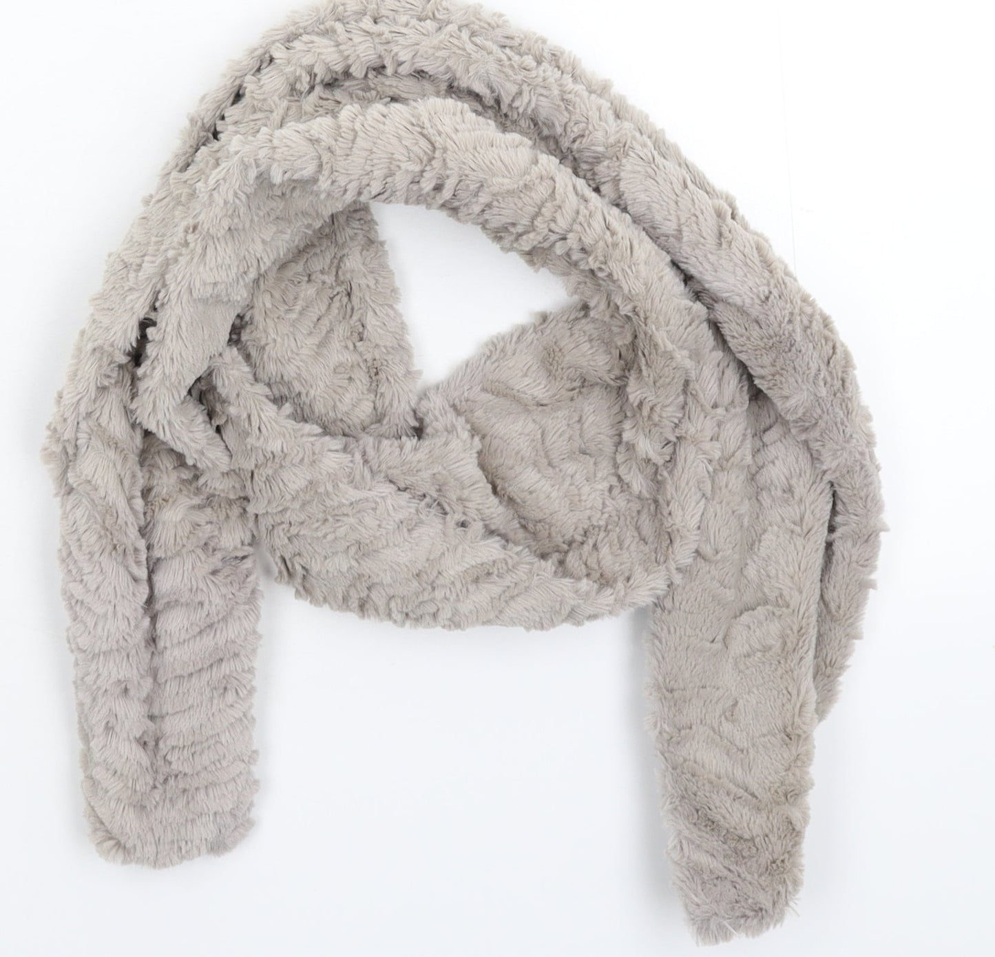 Preworn Womens Grey Scarf