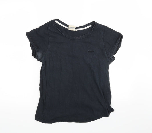 Lee Cooper Womens Blue Basic T-Shirt Size 16