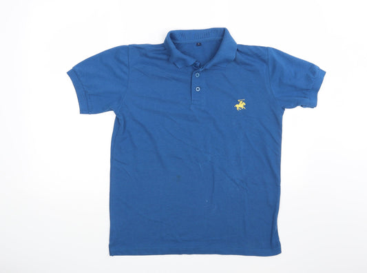 Preworn Mens Blue Polo Size S