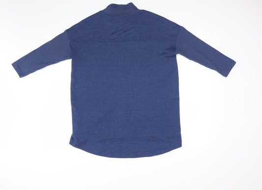 Marks and Spencer Womens Blue Pullover Jumper Size 10