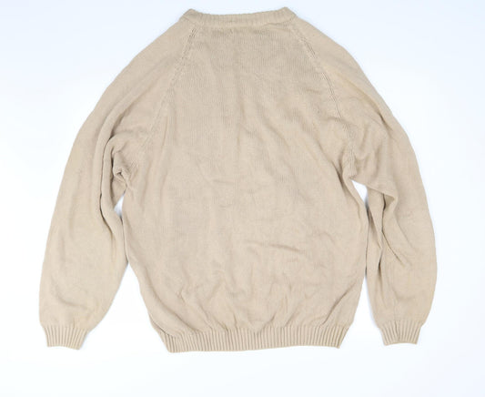 Hawkshead Womens Beige Knit Pullover Jumper Size L