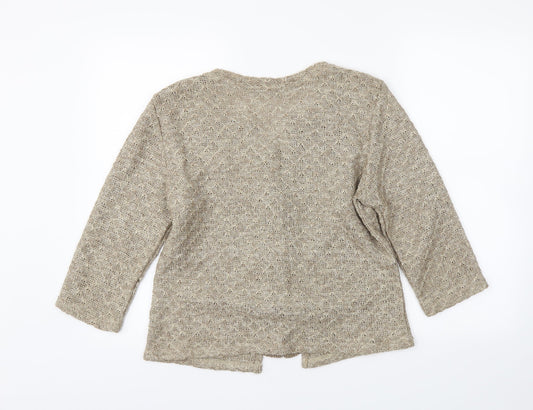 M&S Womens Beige Jacket Size M
