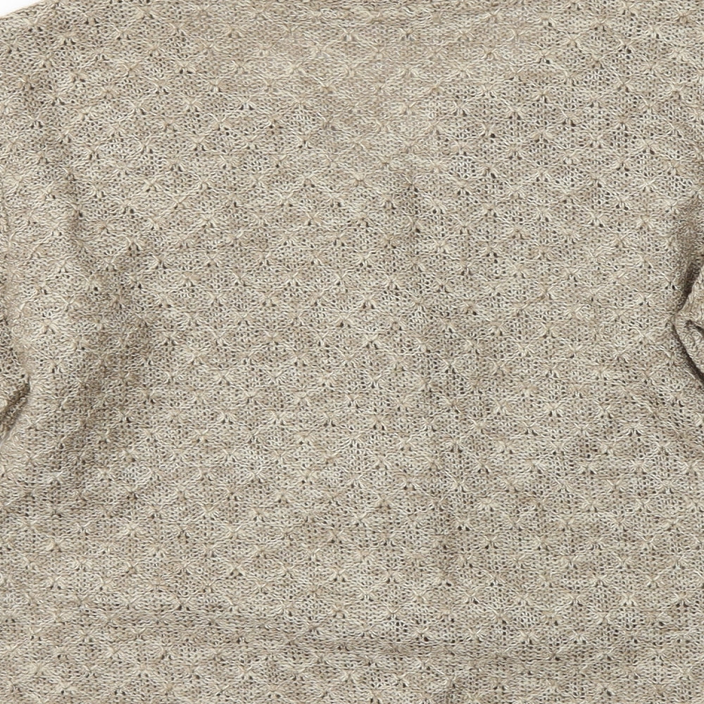 M&S Womens Beige Jacket Size M