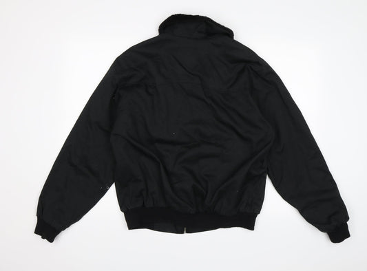 Preworn Womens Black Jacket Size L