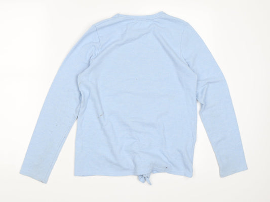 George Girls Blue Solid Top Pyjama Top Size 13-14 Years - New York