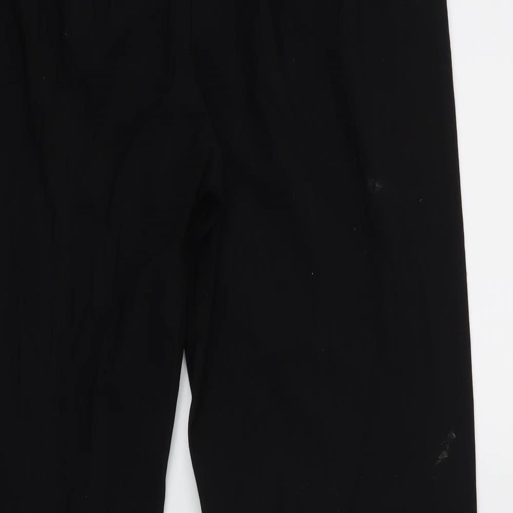 BPC Womens Black Dress Pants Trousers Size 16 L28 in