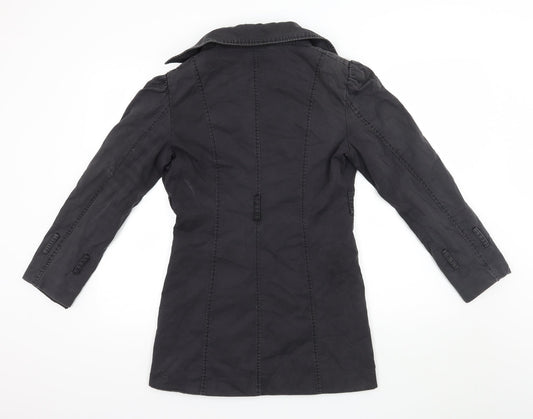 RCC Fashion Womens Black Jacket Coatigan Size L