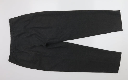 Bonmarché Womens Grey Dress Pants Trousers Size 14 L28 in