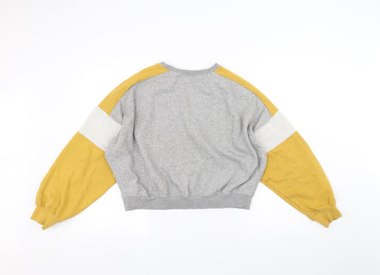 H&M Womens Grey Pullover Jumper Size S