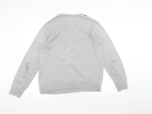 Burton Mens Grey Pullover Jumper Size M