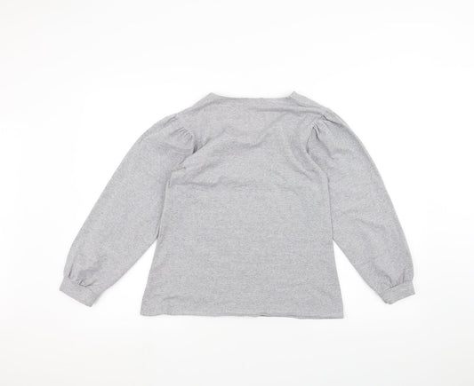 warmspun Womens Grey Pullover Jumper Size S
