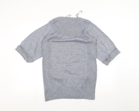 Monsoon Womens Grey Pullover Jumper Size 12