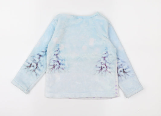 Peppa Pig Girls Blue Animal Print Cami Pyjama Top Size 2-3 Years