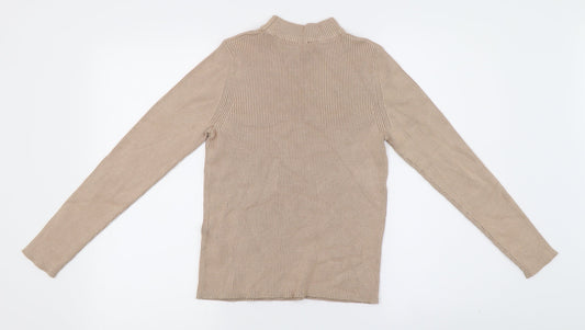 New Look Womens Beige Pullover Jumper Size 12