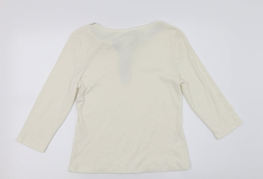 Canvas Womens Beige Pullover Jumper Size 12