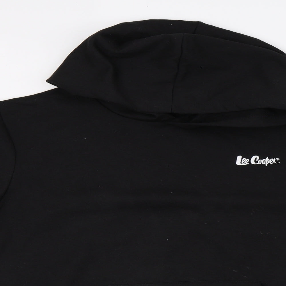 Lee Cooper Womens Black Pullover Jumper Size 10