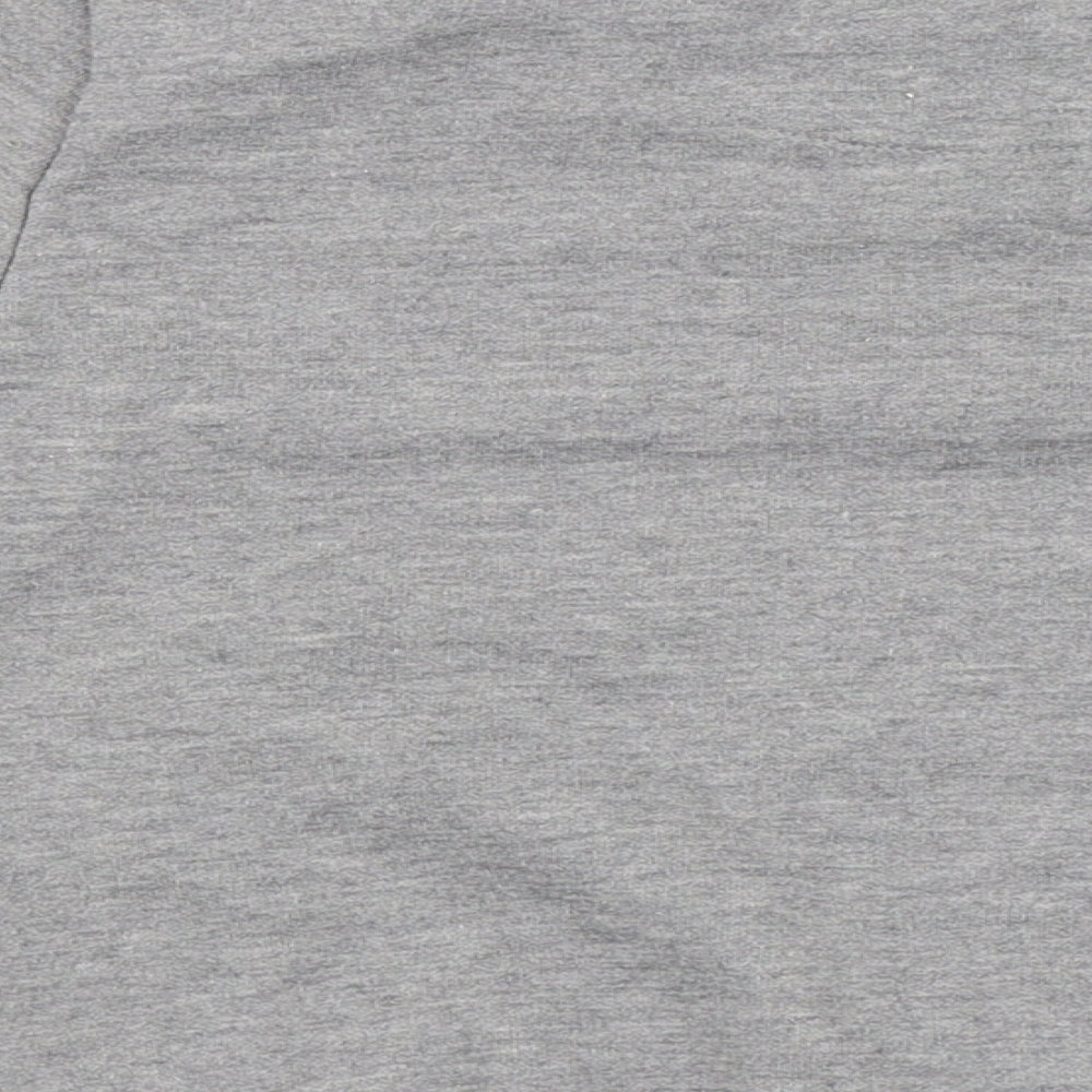 Primark Boys Grey Henley Jumper Size 6-7 Years - Writing on top