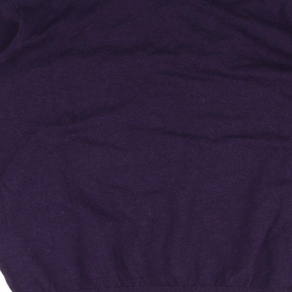 ACW85 Mens Purple Polo Size XL