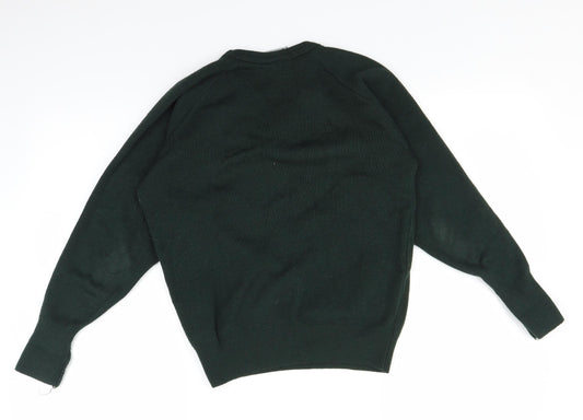 Balmoral Womens Green Pullover Jumper Size M