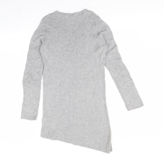 Dorothy Perkins Womens Grey Pullover Jumper Size 10