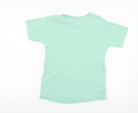 George Boys Green Basic T-Shirt Size 11 Years