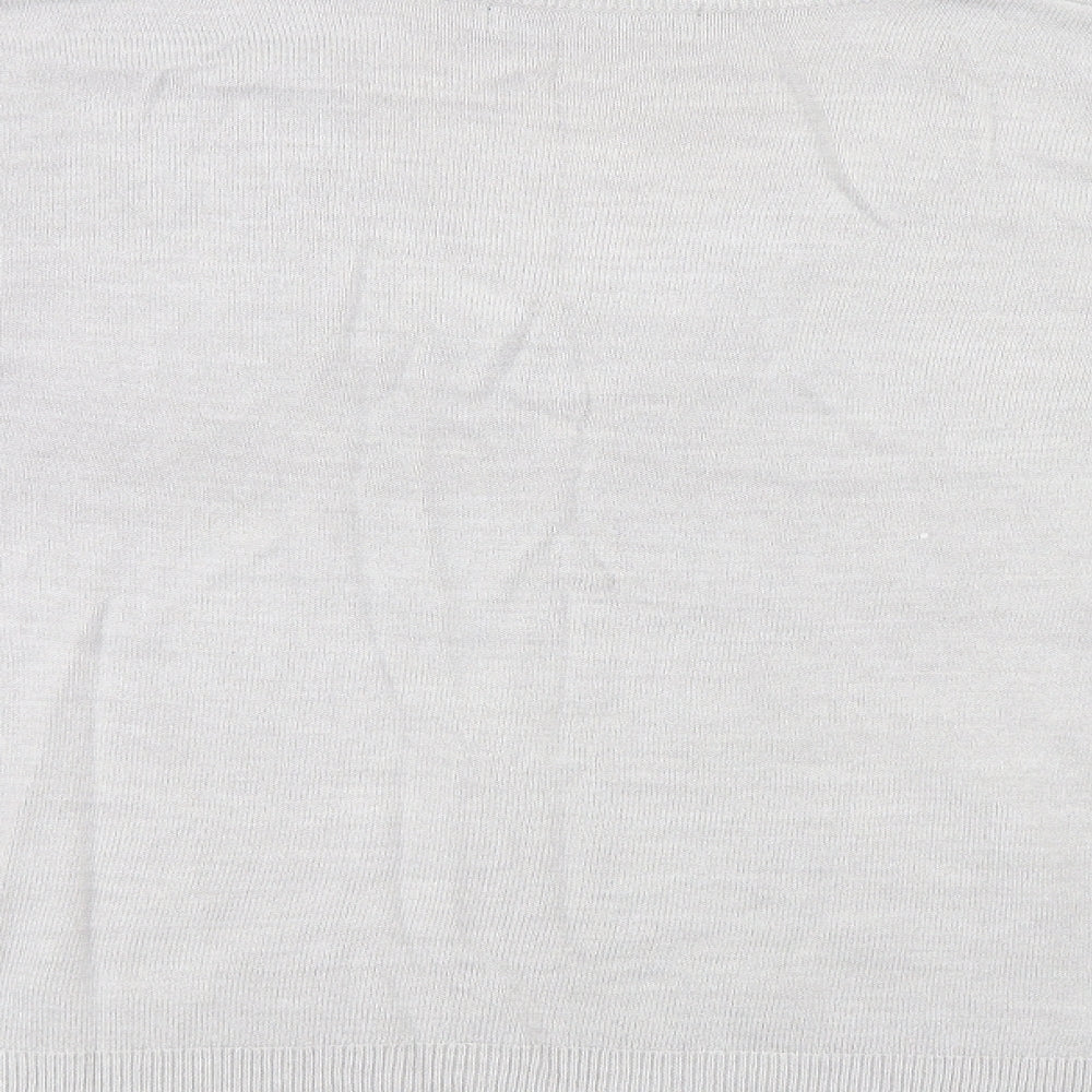 M&S Womens Grey Pullover Jumper Size 10