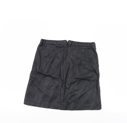 NEXT Womens Black A-Line Skirt Size 8