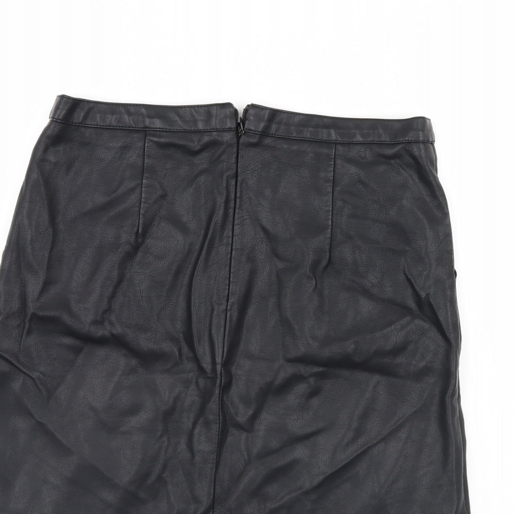 NEXT Womens Black A-Line Skirt Size 8