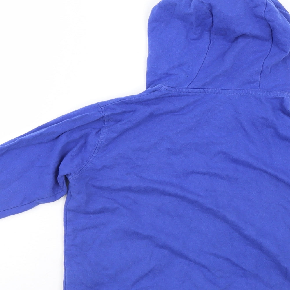 Store 21 Boys Blue Full Zip Hoodie Size 6 Years