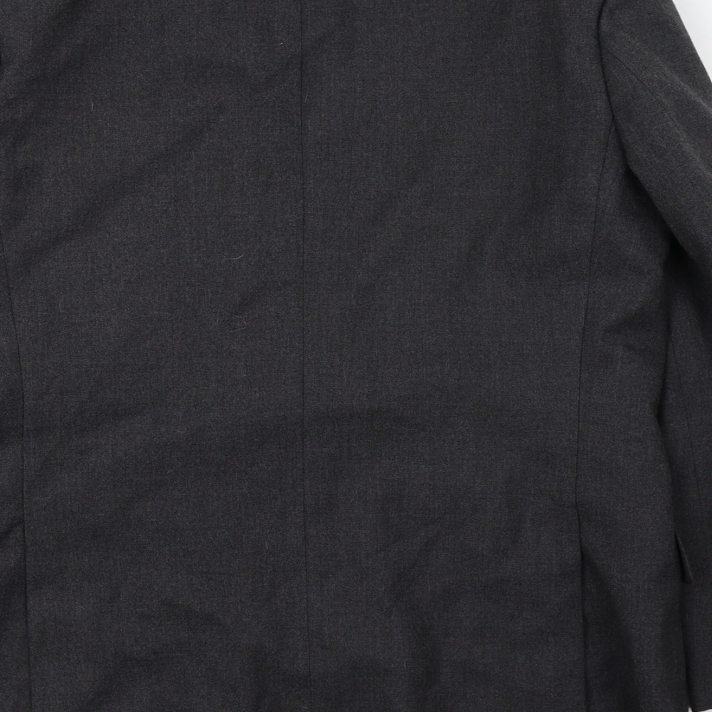 St Michael Mens Grey Jacket Suit Jacket Size L
