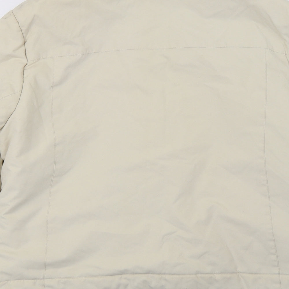 Dorothy Perkins Womens Ivory Parka Jacket Size 14