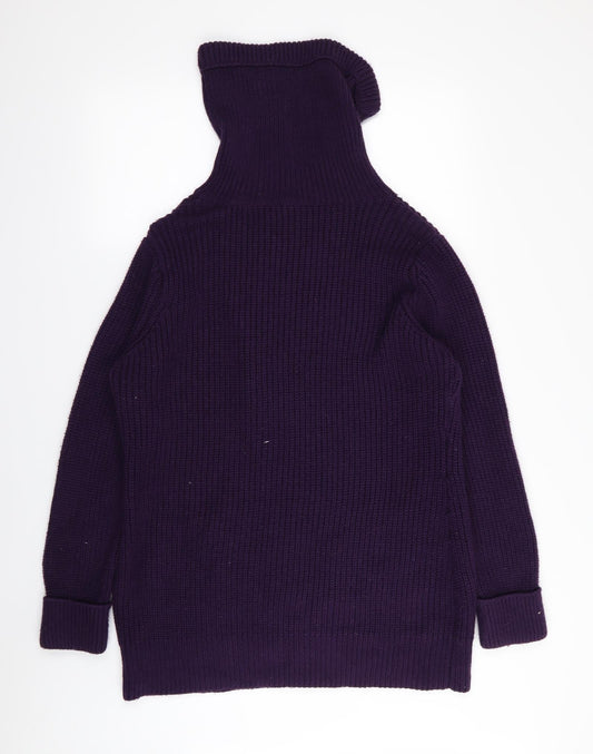 BHS Womens Purple Full Zip Jumper Size 18